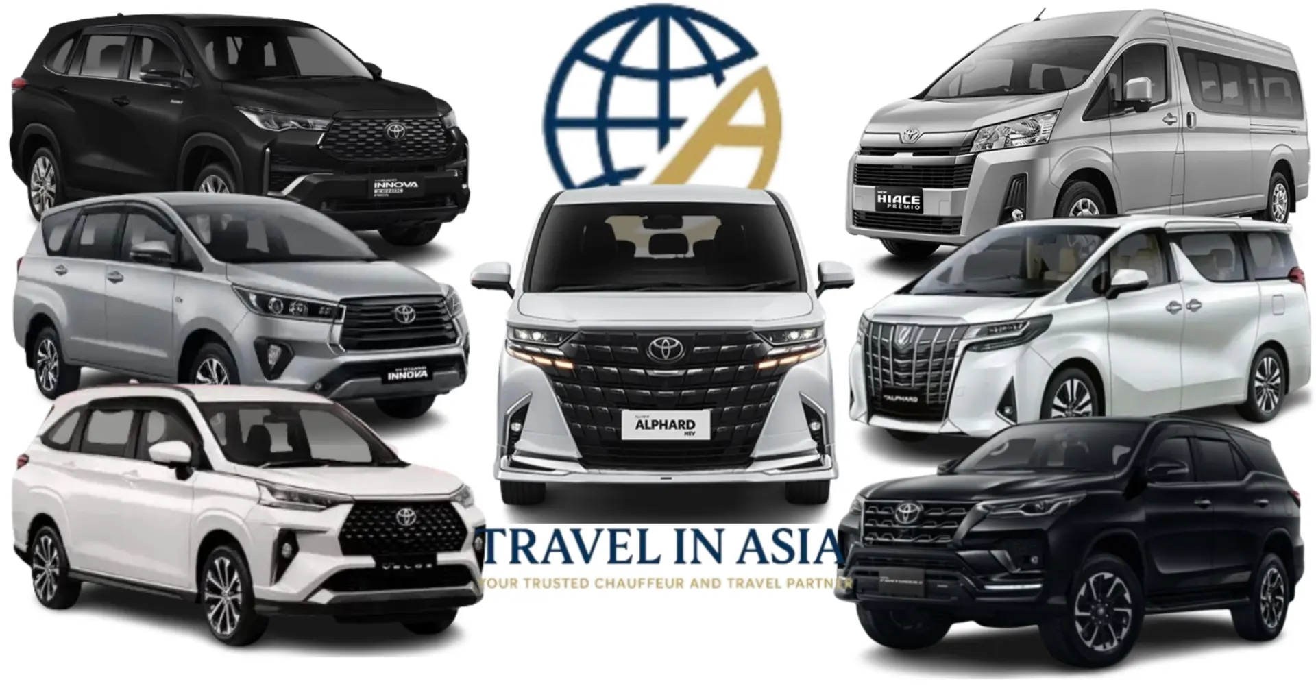 Armada Rental Mobil Dengan Sopir Travel in Asia